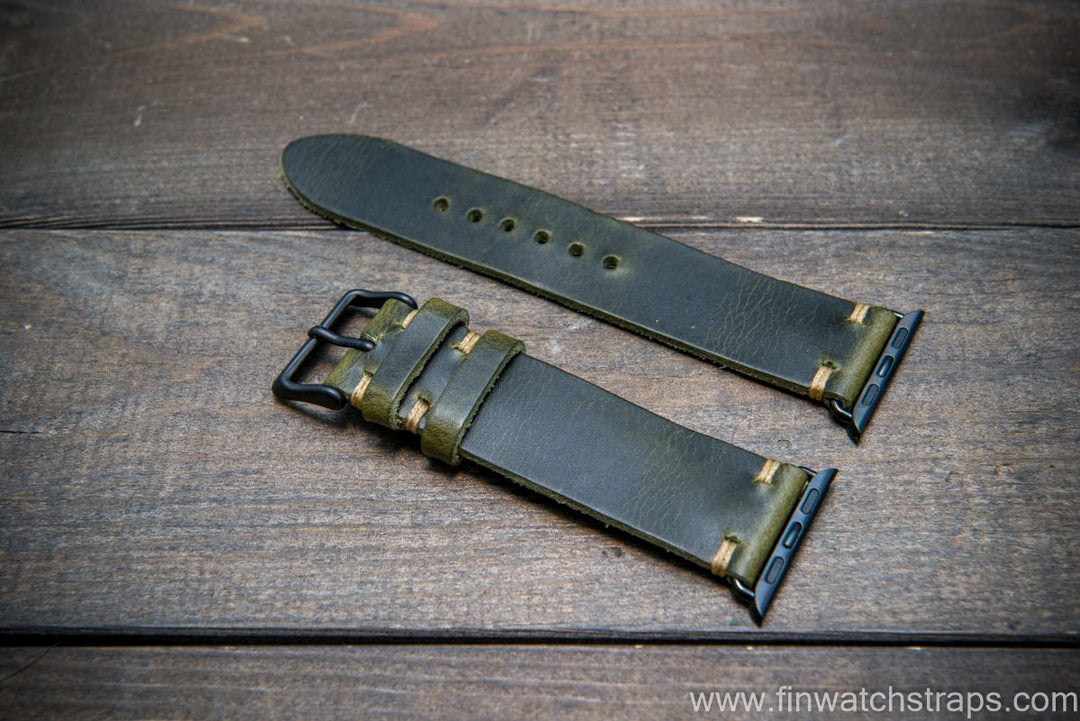 Watch strap, watch band, leather watch strap, leather watch band, finwatchstraps