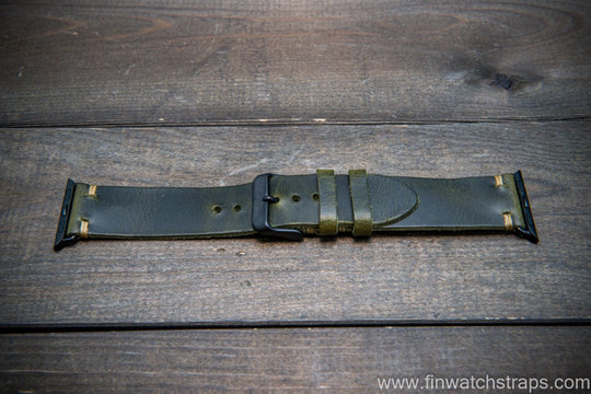 Watch strap, watch band, leather watch strap, leather watch band, finwatchstraps