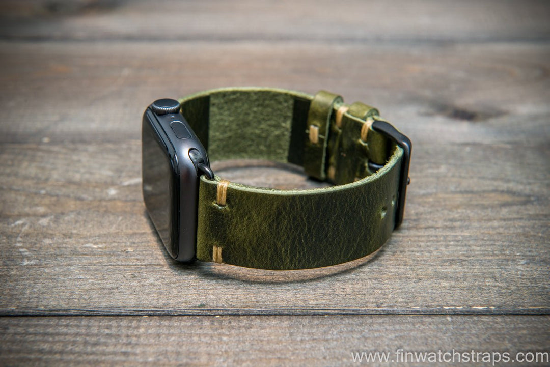 Watch strap, watch band, leather watch strap, leather watch band, finwatchstraps