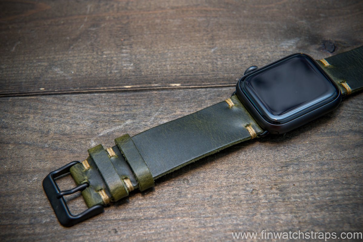 Watch strap, watch band, leather watch strap, leather watch band, finwatchstraps