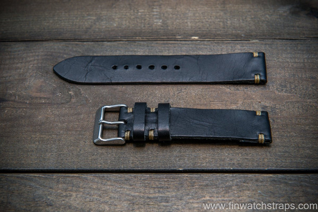 Watch strap, watch band, leather watch strap, leather watch band, finwatchstraps