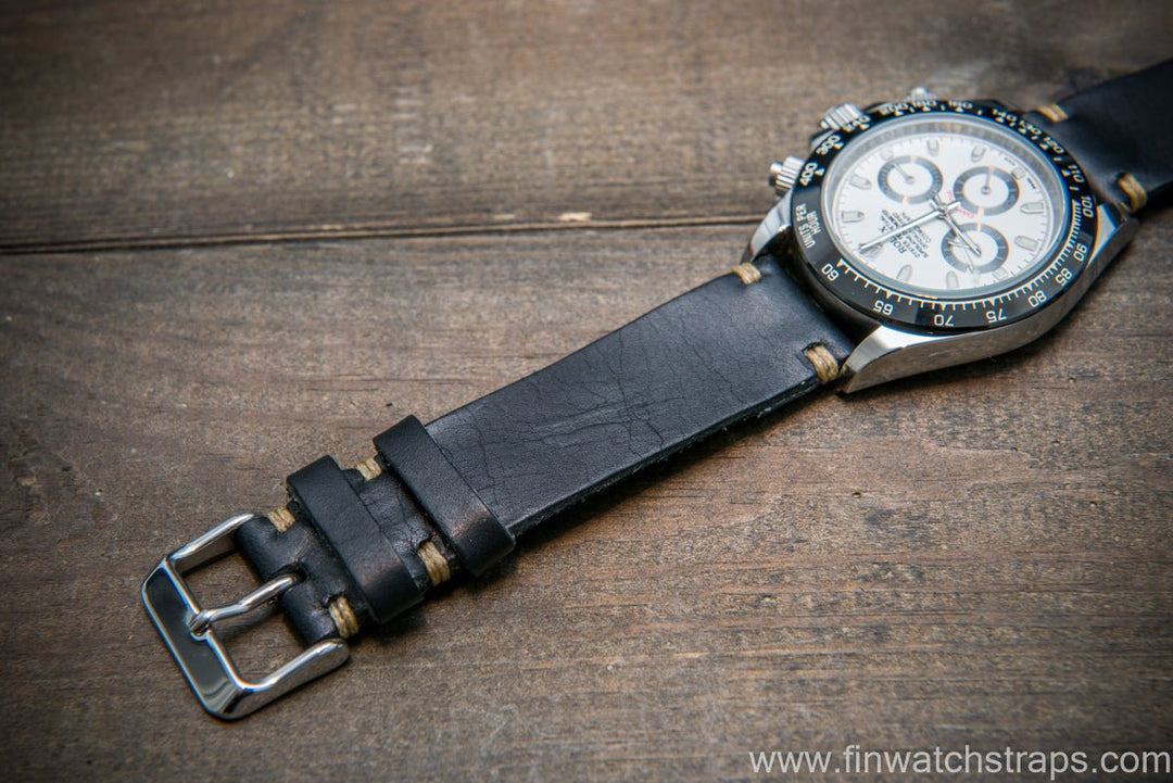 Watch strap, watch band, leather watch strap, leather watch band, finwatchstraps