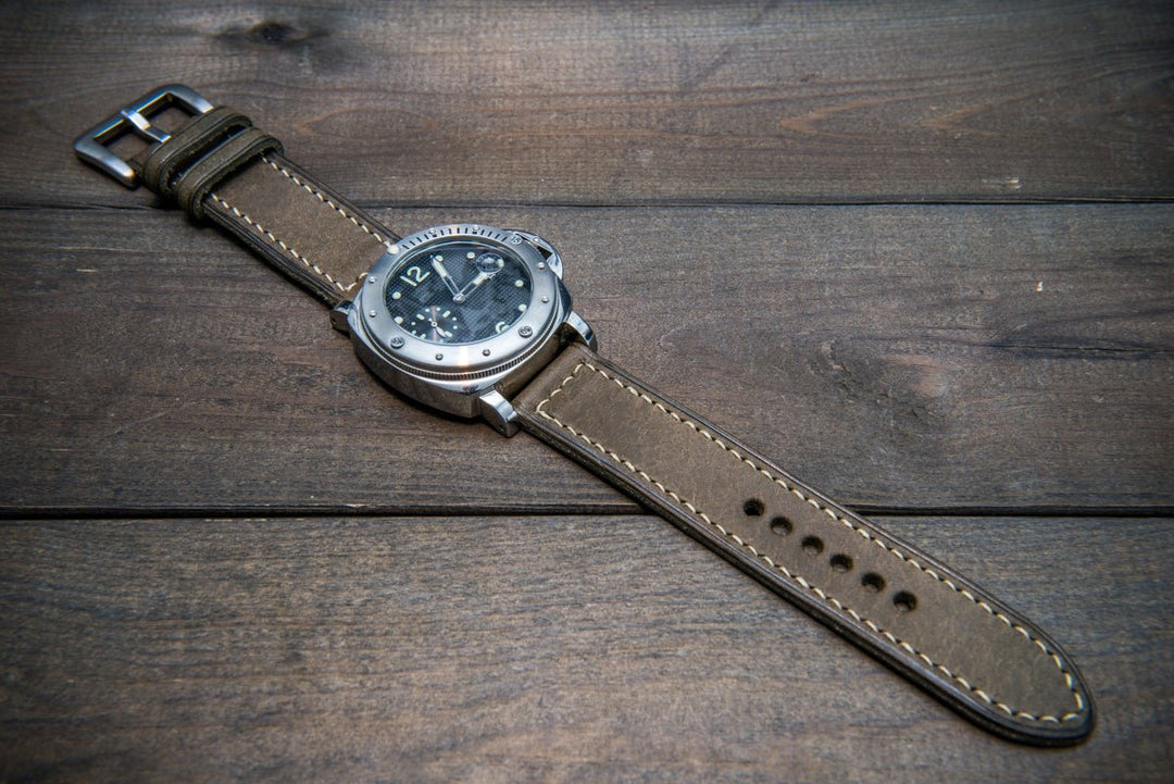 Watch strap, watch band, leather watch strap, leather watch band, finwatchstraps