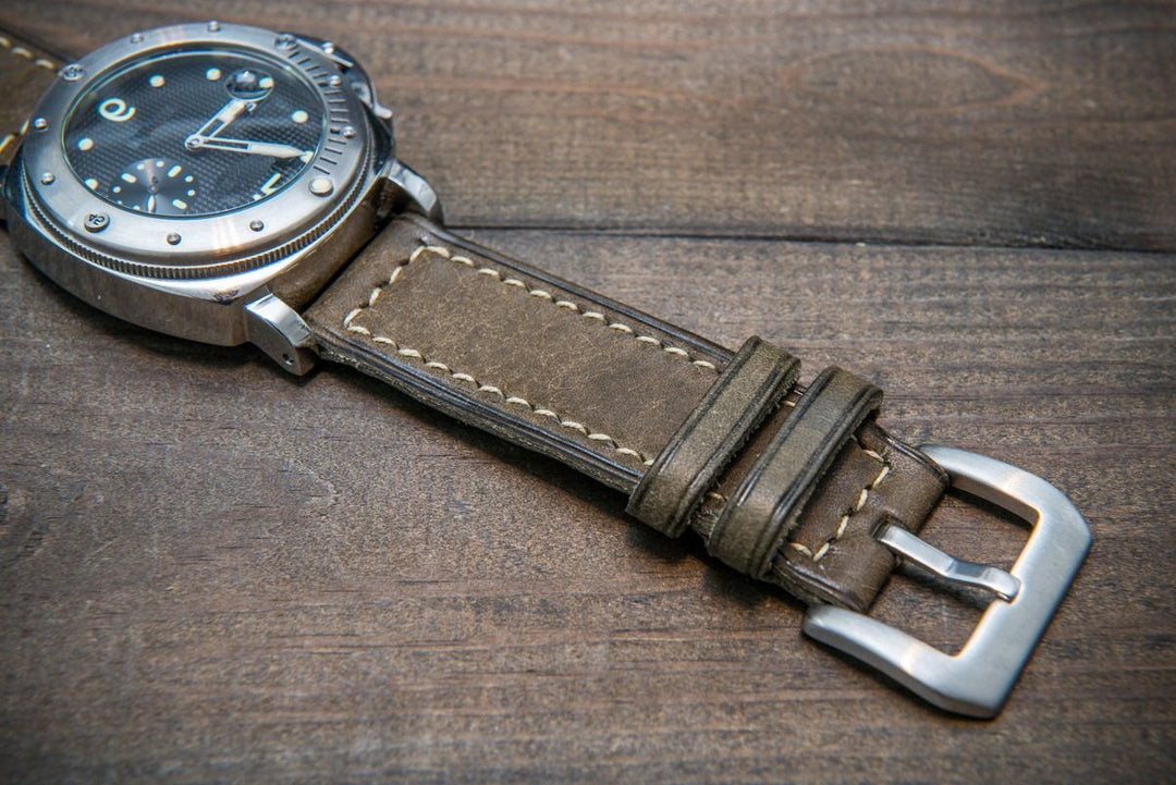 Watch strap, watch band, leather watch strap, leather watch band, finwatchstraps