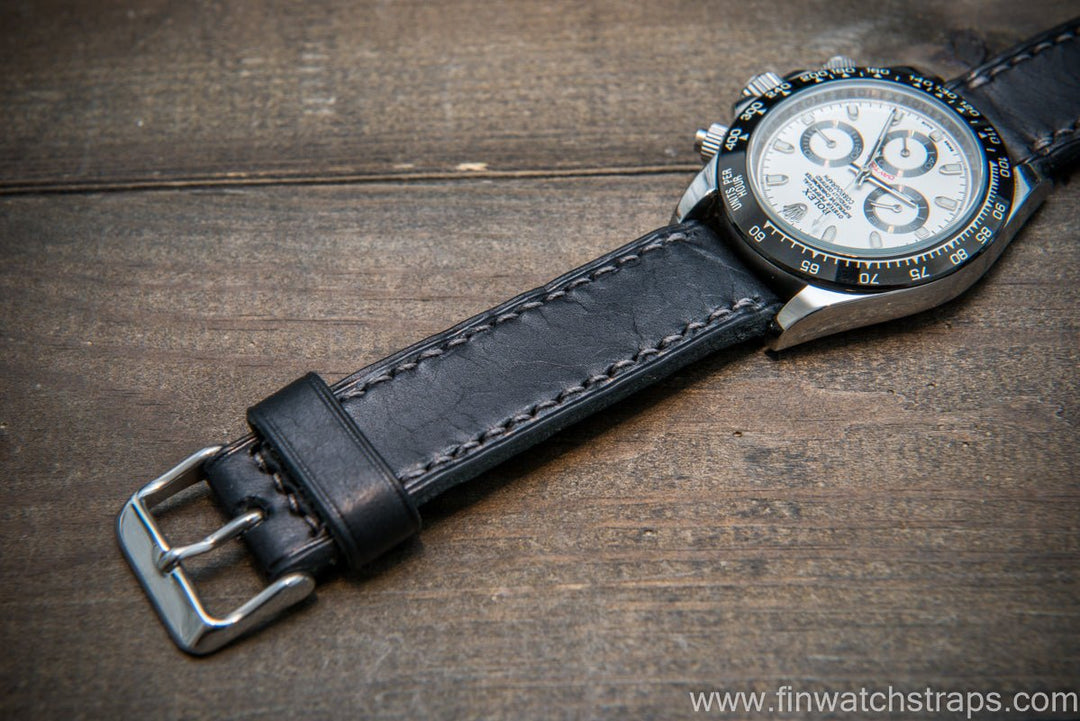 Watch strap, watch band, leather watch strap, leather watch band, finwatchstraps