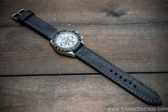 Watch strap, watch band, leather watch strap, leather watch band, finwatchstraps