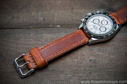 Watch strap, watch band, leather watch strap, leather watch band, finwatchstraps