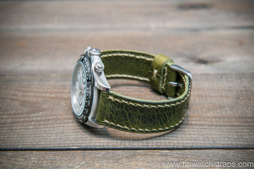 Watch strap, watch band, leather watch strap, leather watch band, finwatchstraps