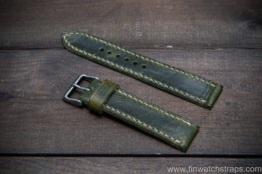 Watch strap, watch band, leather watch strap, leather watch band, finwatchstraps