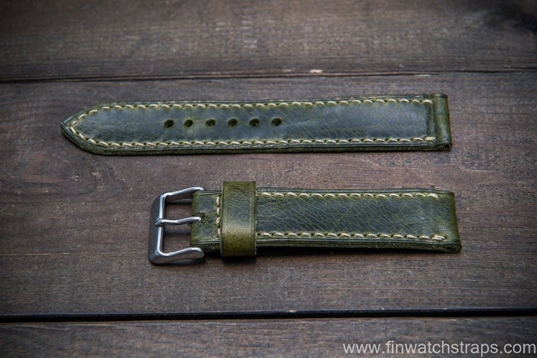 Watch strap, watch band, leather watch strap, leather watch band, finwatchstraps