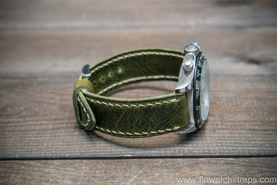 Watch strap, watch band, leather watch strap, leather watch band, finwatchstraps