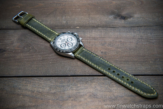 Watch strap, watch band, leather watch strap, leather watch band, finwatchstraps