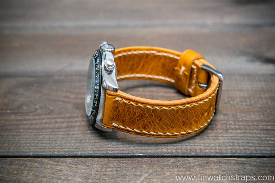 Watch strap, watch band, leather watch strap, leather watch band, finwatchstraps