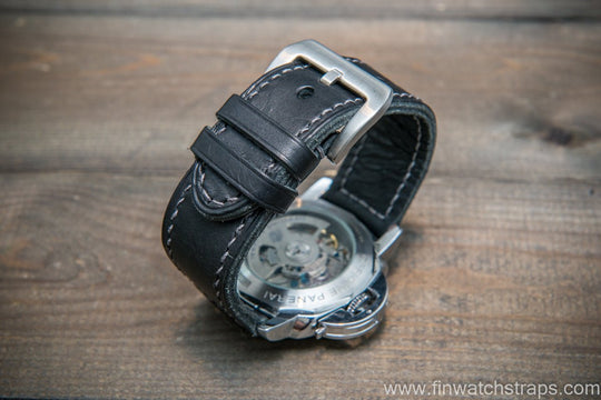 Watch strap, watch band, leather watch strap, leather watch band, finwatchstraps