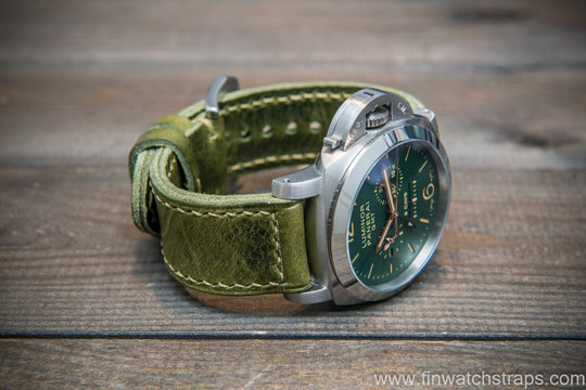 Watch strap, watch band, leather watch strap, leather watch band, finwatchstraps