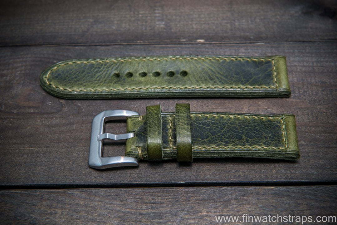 Watch strap, watch band, leather watch strap, leather watch band, finwatchstraps