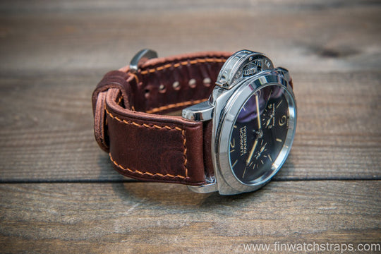 Watch strap, watch band, leather watch strap, leather watch band, finwatchstraps