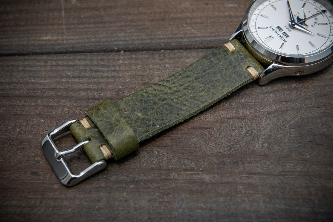 Watch strap, watch band, leather watch strap, leather watch band, finwatchstraps