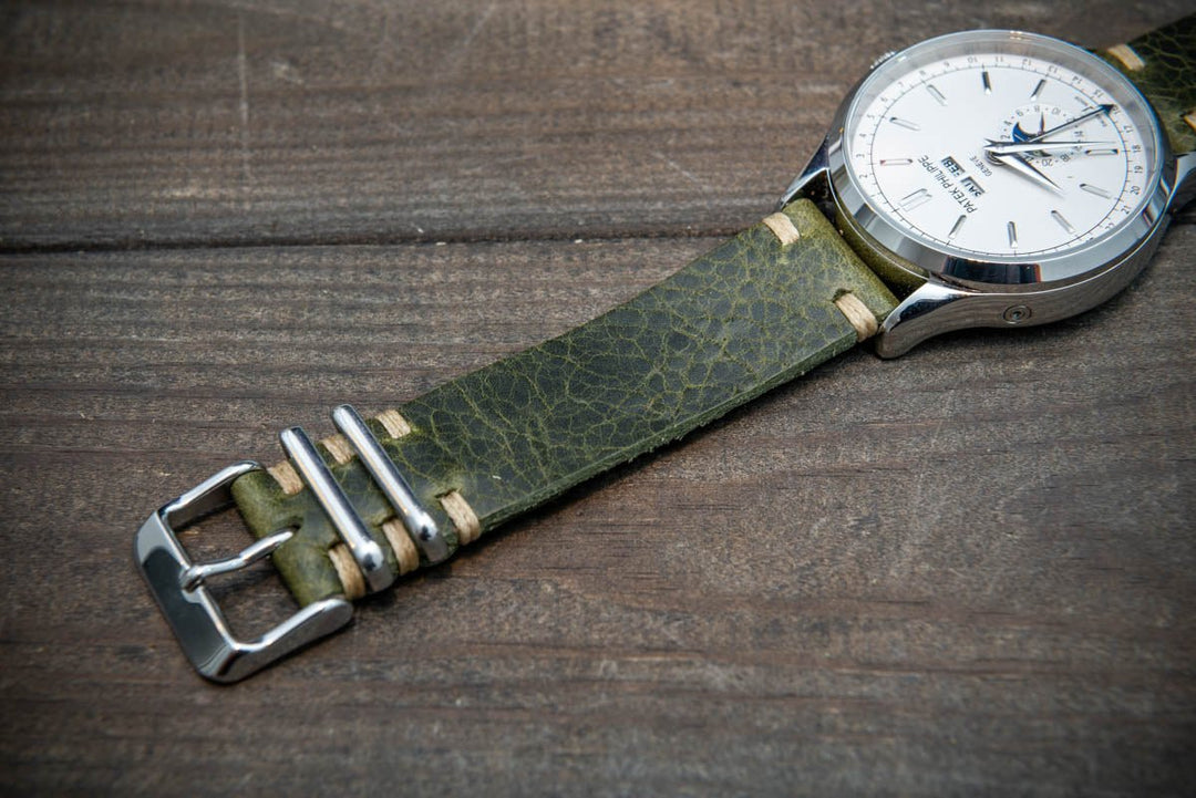 Watch strap, watch band, leather watch strap, leather watch band, finwatchstraps