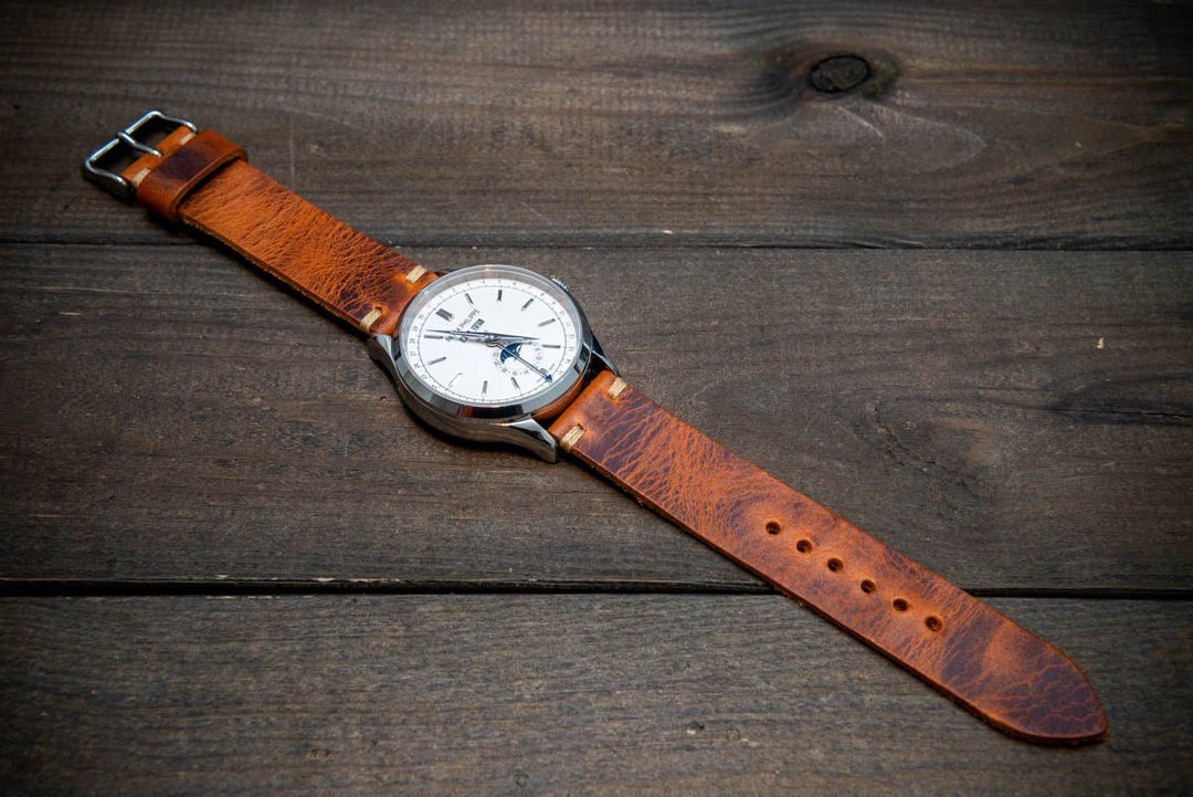 Watch strap, watch band, leather watch strap, leather watch band, finwatchstraps