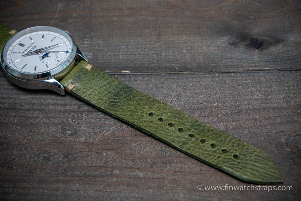 Watch strap, watch band, leather watch strap, leather watch band, finwatchstraps