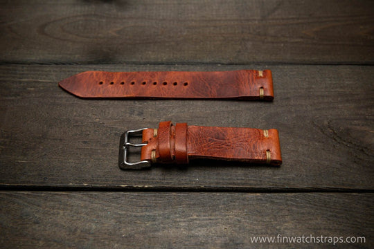 Watch strap, watch band, leather watch strap, leather watch band, finwatchstraps