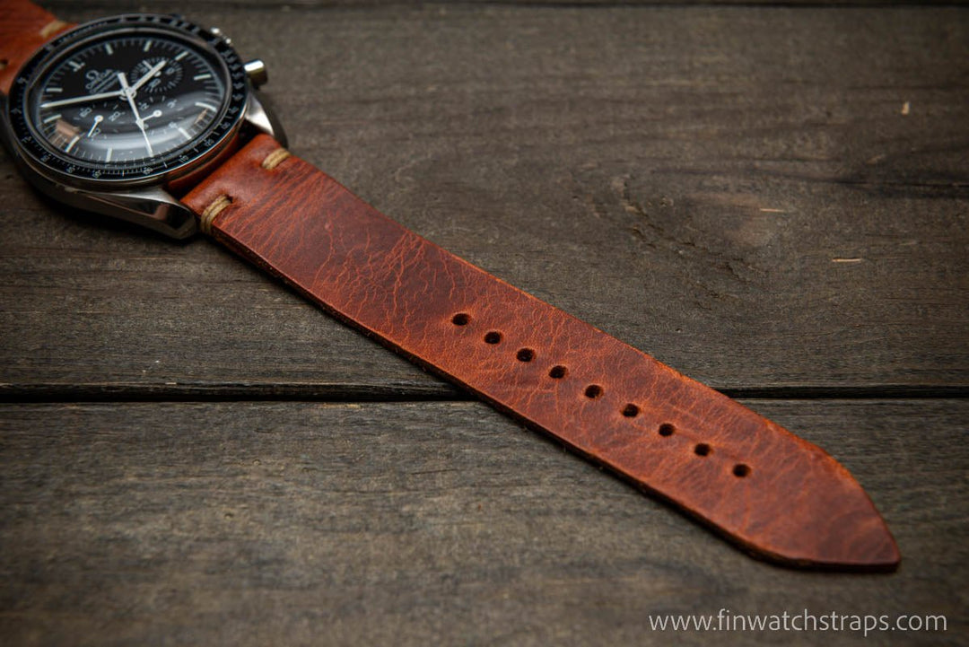 Watch strap, watch band, leather watch strap, leather watch band, finwatchstraps