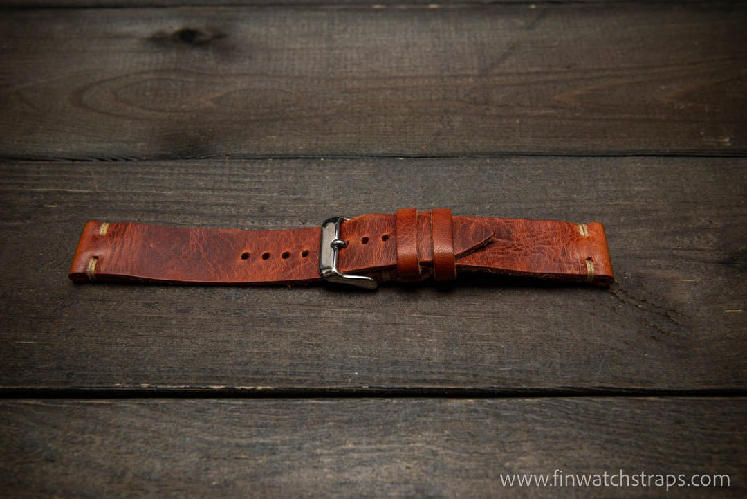 Watch strap, watch band, leather watch strap, leather watch band, finwatchstraps