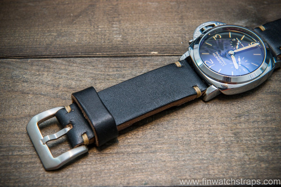 Watch strap, watch band, leather watch strap, leather watch band, finwatchstraps