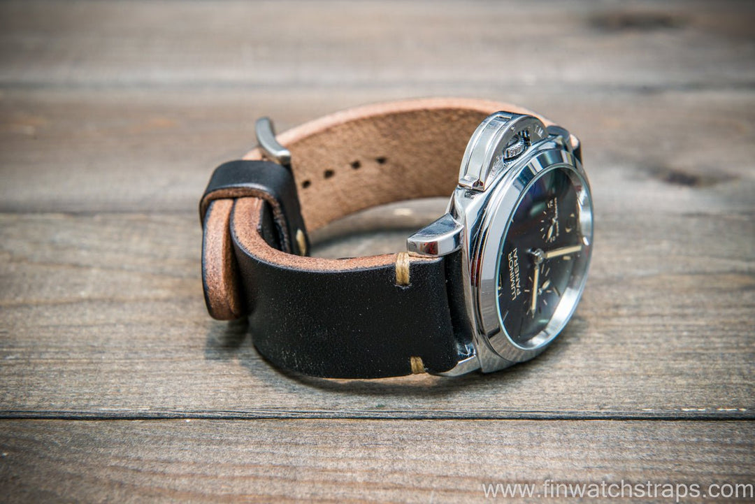 Watch strap, watch band, leather watch strap, leather watch band, finwatchstraps