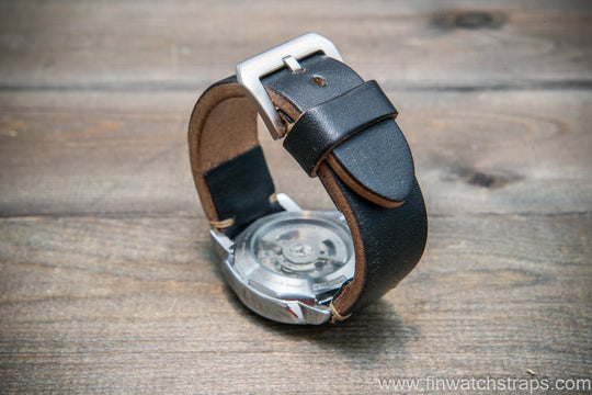 Watch strap, watch band, leather watch strap, leather watch band, finwatchstraps