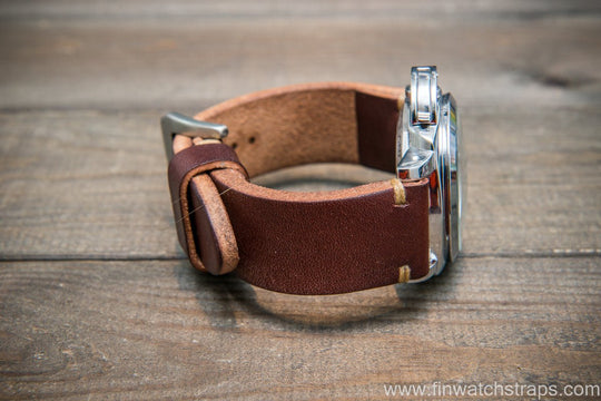 Watch strap, watch band, leather watch strap, leather watch band, finwatchstraps