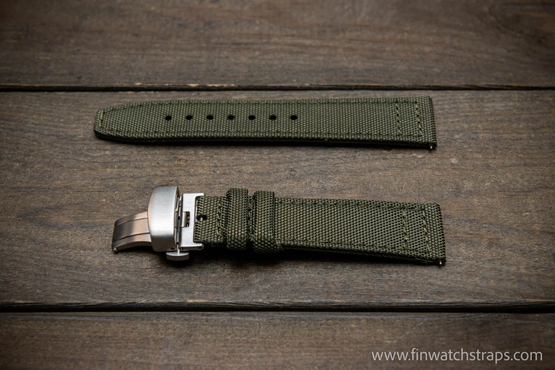 Watch strap, watch band, leather watch strap, leather watch band, finwatchstraps