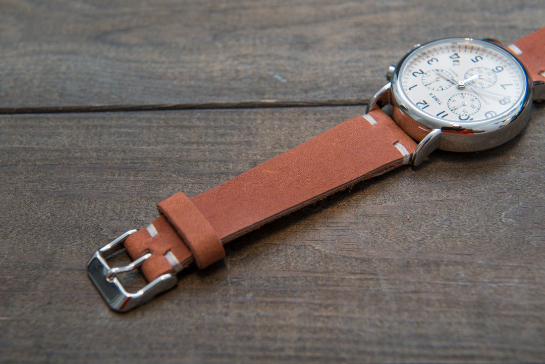 Watch strap, watch band, leather watch strap, leather watch band, finwatchstraps