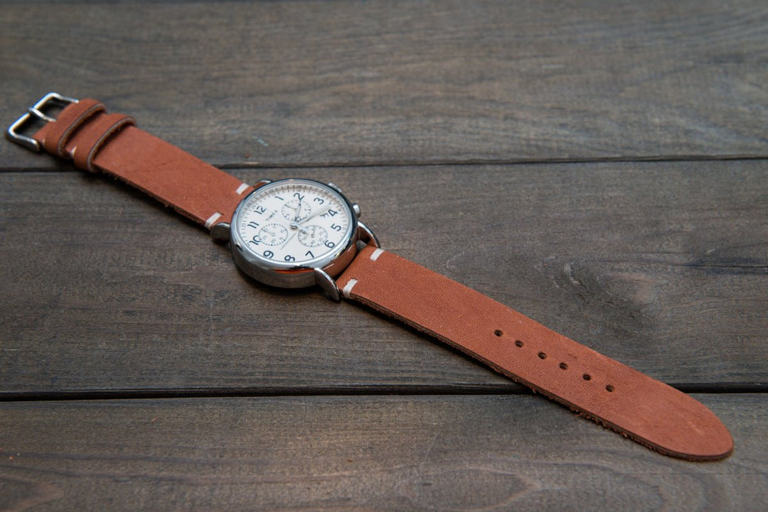 Watch strap, watch band, leather watch strap, leather watch band, finwatchstraps