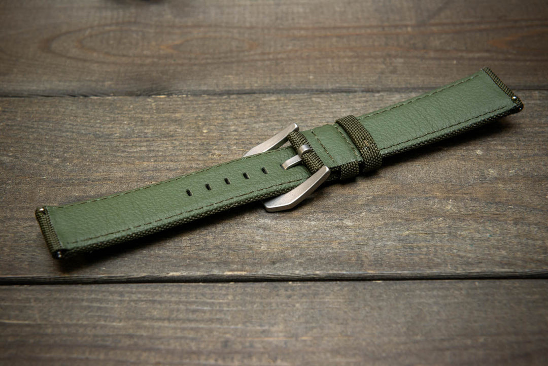 Watch strap, watch band, leather watch strap, leather watch band, finwatchstraps