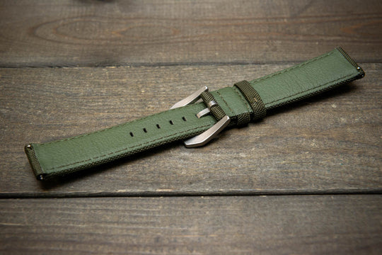 Watch strap, watch band, leather watch strap, leather watch band, finwatchstraps