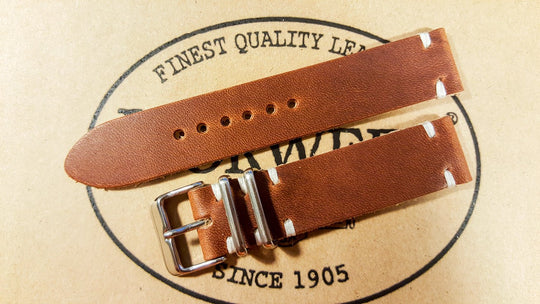 Watch strap, watch band, leather watch strap, leather watch band, finwatchstraps