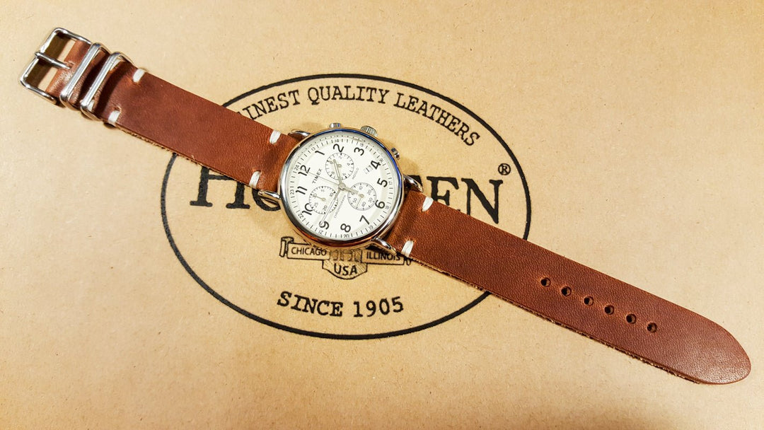 Watch strap, watch band, leather watch strap, leather watch band, finwatchstraps