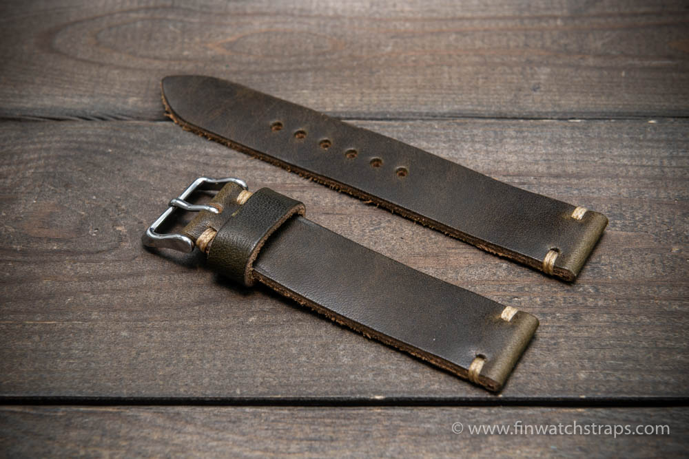 Watch strap, watch band, leather watch strap, leather watch band, finwatchstraps