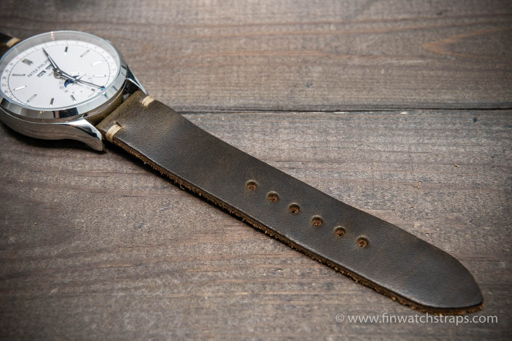 Watch strap, watch band, leather watch strap, leather watch band, finwatchstraps