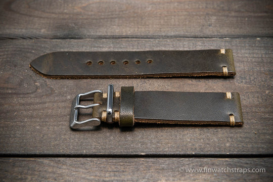 Watch strap, watch band, leather watch strap, leather watch band, finwatchstraps