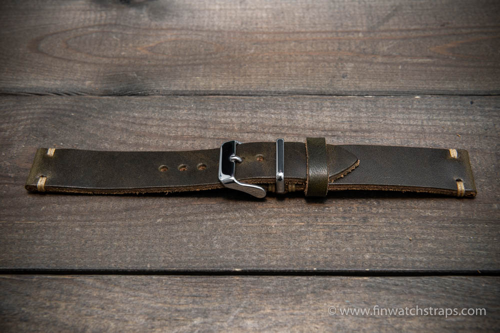 Watch strap, watch band, leather watch strap, leather watch band, finwatchstraps