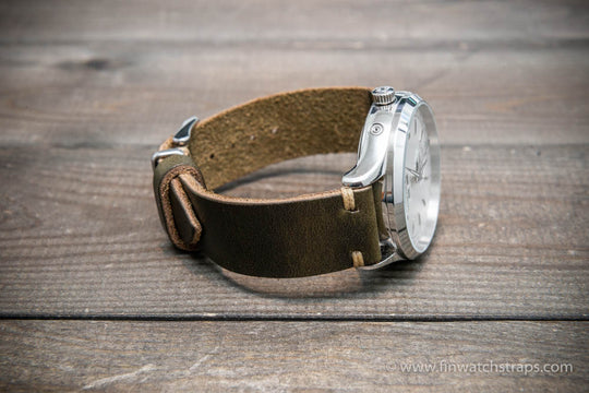 Watch strap, watch band, leather watch strap, leather watch band, finwatchstraps