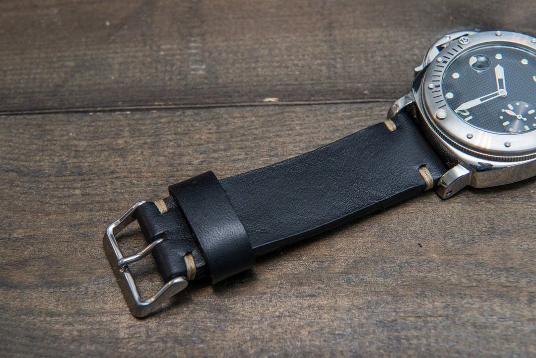 Watch strap, watch band, leather watch strap, leather watch band, finwatchstraps