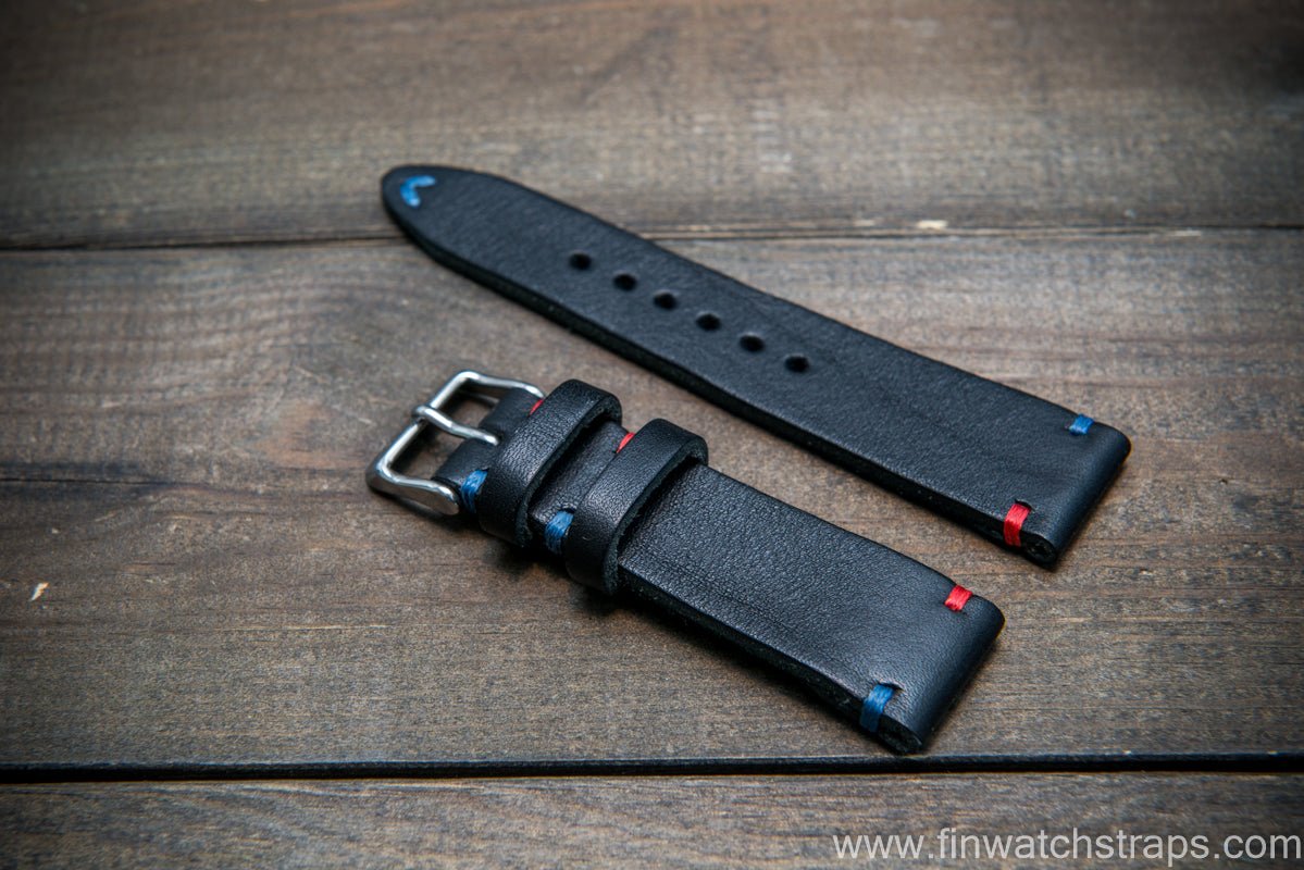 Watch strap, watch band, leather watch strap, leather watch band, finwatchstraps