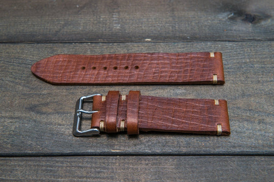 Watch strap, watch band, leather watch strap, leather watch band, finwatchstraps