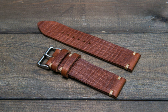 Watch strap, watch band, leather watch strap, leather watch band, finwatchstraps