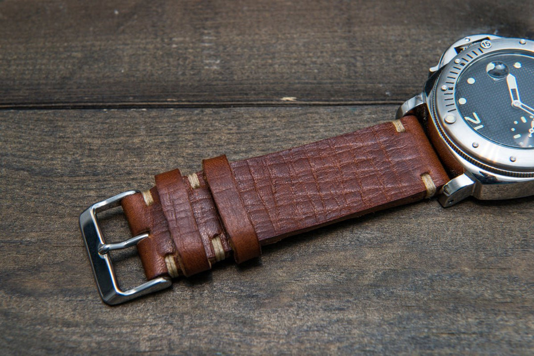 Watch strap, watch band, leather watch strap, leather watch band, finwatchstraps