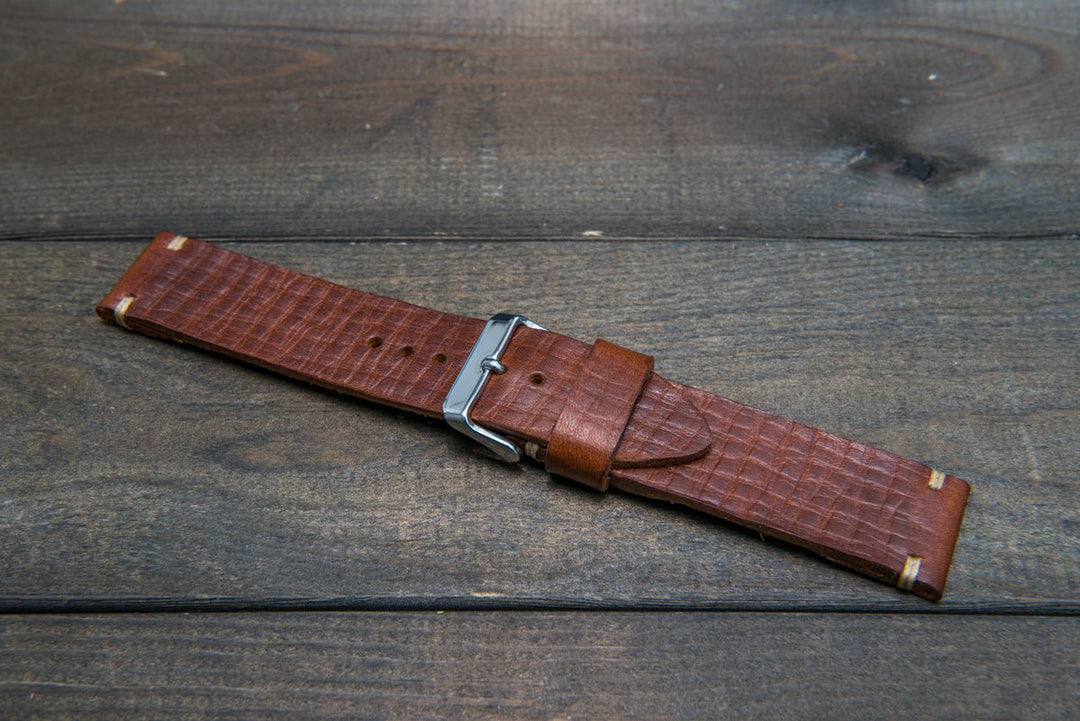 Watch strap, watch band, leather watch strap, leather watch band, finwatchstraps